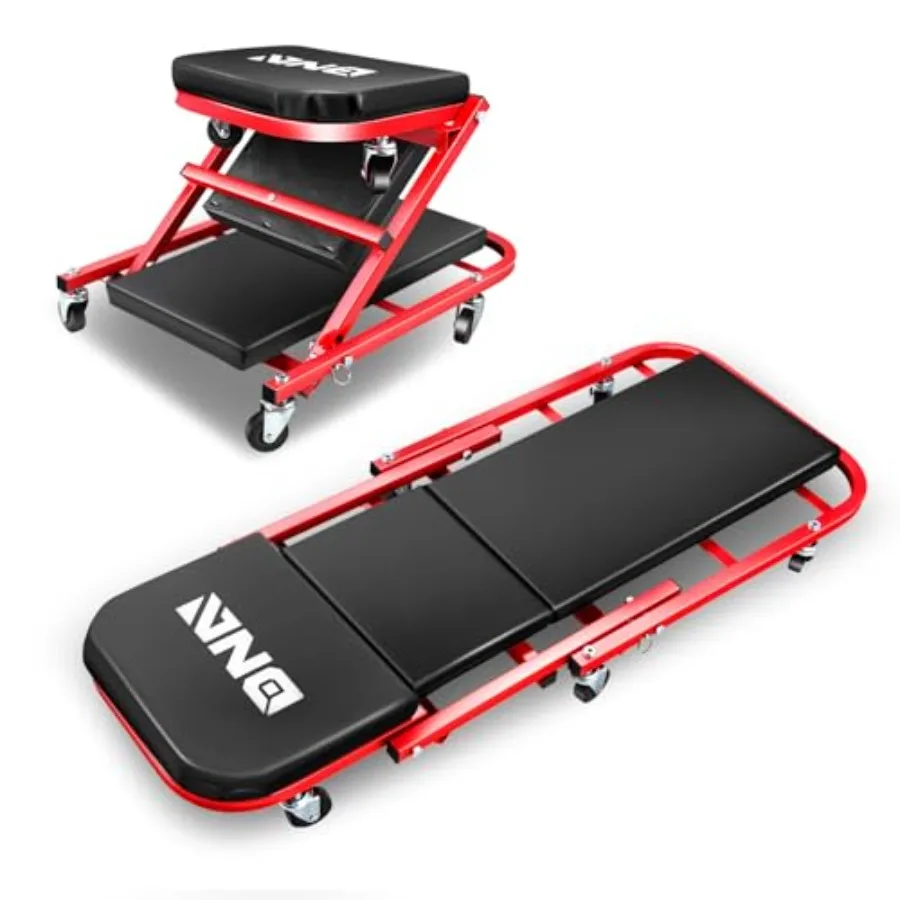TOOLS-00186 2 IN 1 Rolling Folding Car Creeper/Seat, 6 Pcs 2" Casters, 150kg Weight Capacity
TOOLS-00186 2 IN 1 Rolling Folding Car Creeper/Seat, 6 Pcs 2" Casters, 150kg Weight Capacity