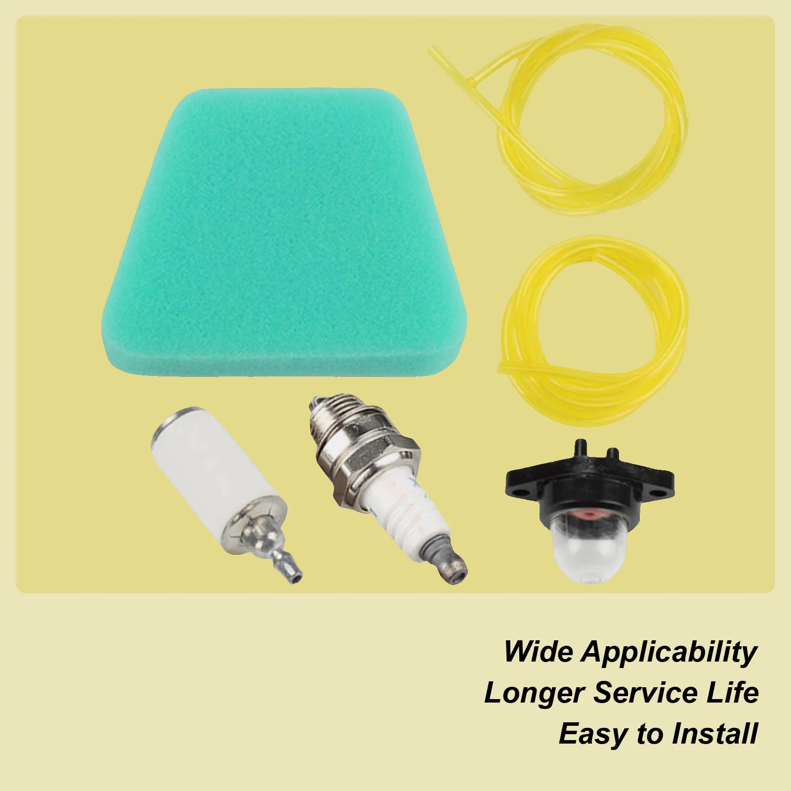 Hose Filter For Chainsaw Sting Trimmer Filter Hose Tube Spark Plug Kit Mowing Machine Accessories For Farm Equipment Upkeep
Hose Filter For Chainsaw Sting Trimmer Filter Hose Tube Spark Plug Kit Mowing Machine Accessories For Farm Equipment Upkeep