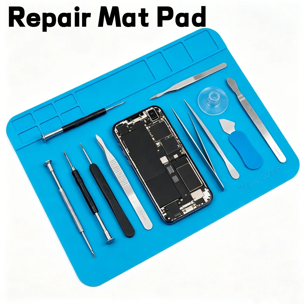 ESD Heat Resistant 932℉ Soldering Mat Job Tools Computer Phone Repair Kit Working Repair Pad Heatresistant Maintenance Platform
ESD Heat Resistant 932℉ Soldering Mat Job Tools Computer Phone Repair Kit Working Repair Pad Heatresistant Maintenance Platform