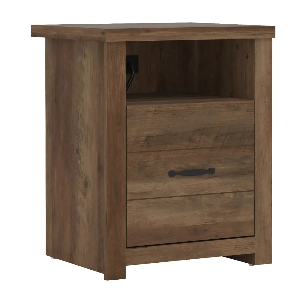 End Table with USB Ports and Power Outlet Knotty Oak Nightstands for Bedroom Chest of Drawers for Bedroom Night Stand
End Table with USB Ports and Power Outlet Knotty Oak Nightstands for Bedroom Chest of Drawers for Bedroom Night Stand