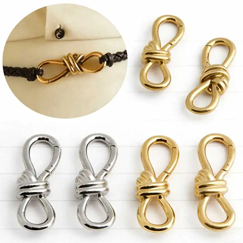2pcs/Lot 74mm Women's Tote Bag Metal Twist Spring Ring Lobster Clasp Shoulder Bag Shoes Clothes Knot Decoration Keychain
2pcs/Lot 74mm Women's Tote Bag Metal Twist Spring Ring Lobster Clasp Shoulder Bag Shoes Clothes Knot Decoration Keychain