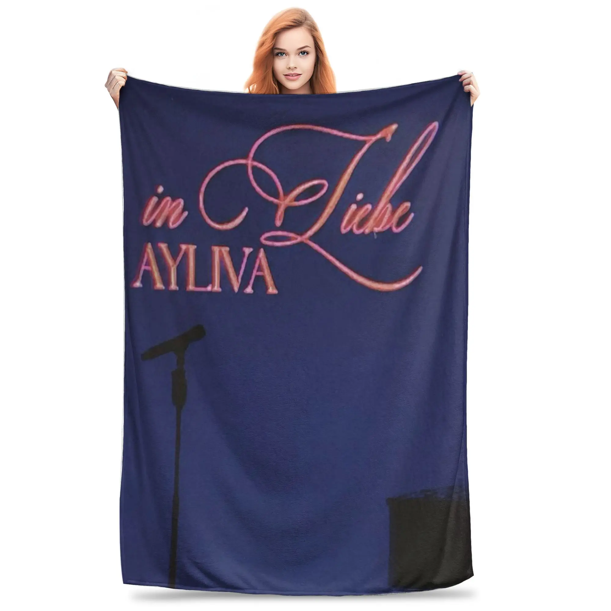 Flannel Throw Blanket Ayliva In Liebe Flower Warm Plush Blankets Soft Bedspread for Bed Living room Home Picnic Sofa
Flannel Throw Blanket Ayliva In Liebe Flower Warm Plush Blankets Soft Bedspread for Bed Living room Home Picnic Sofa