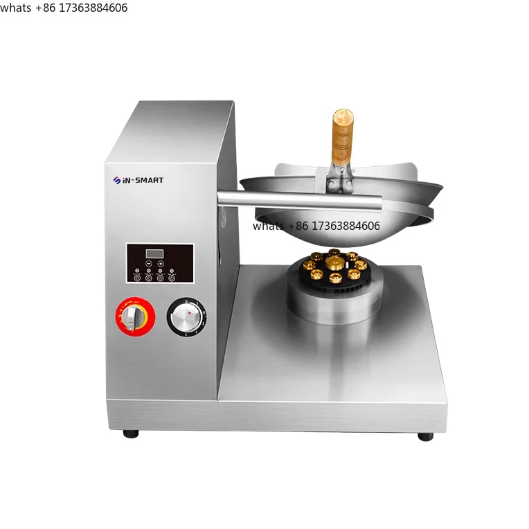 Manufacturer's Automatic Wok Stirrer Machine Self-Stirring Gas Cooking for Fried Rice Commercial Kitchen Robot Equipment
Manufacturer's Automatic Wok Stirrer Machine Self-Stirring Gas Cooking for Fried Rice Commercial Kitchen Robot Equipment