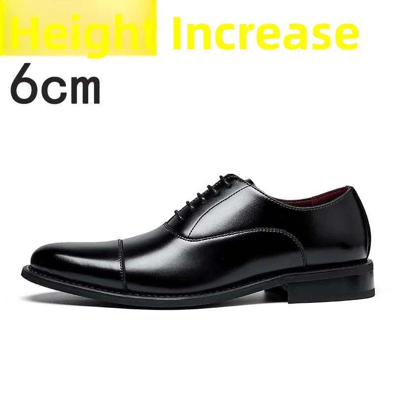 Men's Formal Shoes 6cm Heightening Leather Shoes Business Single Shoes Three Buckle Gentleman Leather Shoes Comfortable Sprin...
Men's Formal Shoes 6cm Heightening Leather Shoes Business Single Shoes Three Buckle Gentleman Leather Shoes Comfortable Sprin...