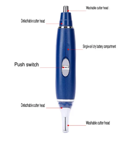 Electric Ear Beard Nose Hair Trimmer Eyebrow Mustache Remover Shaver Clipper New
Electric Ear Beard Nose Hair Trimmer Eyebrow Mustache Remover Shaver Clipper New