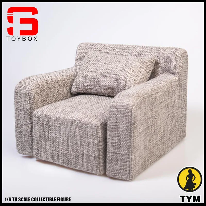 1/6 Scale TYM091 Trendy Fabric Sofa Single Collectible Scene Accessories Model Toy Fit 12'' Action Figure Body Dolls 
1/6 Scale TYM091 Trendy Fabric Sofa Single Collectible Scene Accessories Model Toy Fit 12'' Action Figure Body Dolls