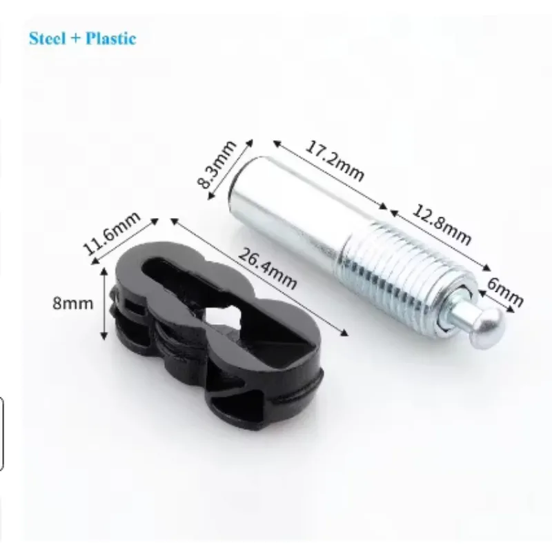50Pcs Conceal Spring Snap-on Furniture Shelf Pin Holder 2 In 1 Knock Down Cabinet Joiner Connector Open Wardrobe Bookshelf
50Pcs Conceal Spring Snap-on Furniture Shelf Pin Holder 2 In 1 Knock Down Cabinet Joiner Connector Open Wardrobe Bookshelf