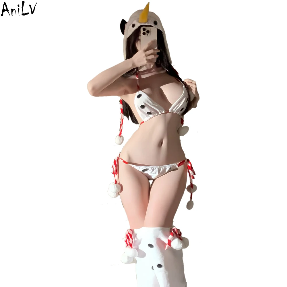 AniLV Winter Snowman Uniform Sexy Lingerie Women Underwear Pajamas Erotic Costumes
AniLV Winter Snowman Uniform Sexy Lingerie Women Underwear Pajamas Erotic Costumes