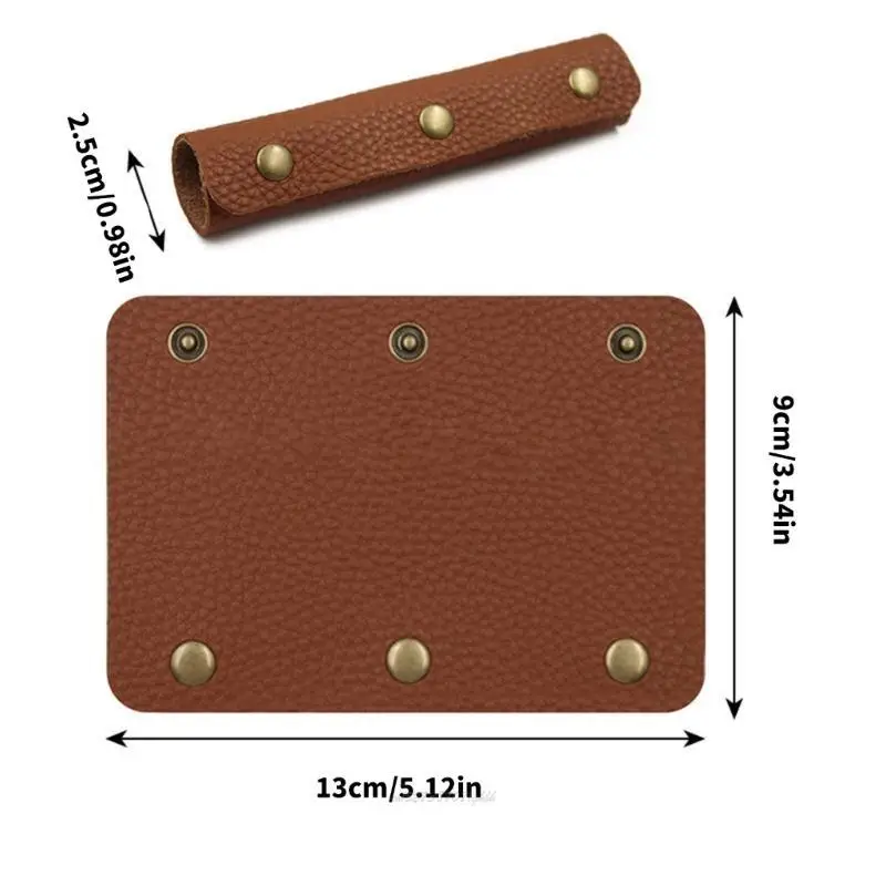 X5XA Summer Bag 2pcs Stylish Leather Cover For Bag Handle Elegant Bag Handle Protecting Sleeve
X5XA Summer Bag 2pcs Stylish Leather Cover For Bag Handle Elegant Bag Handle Protecting Sleeve