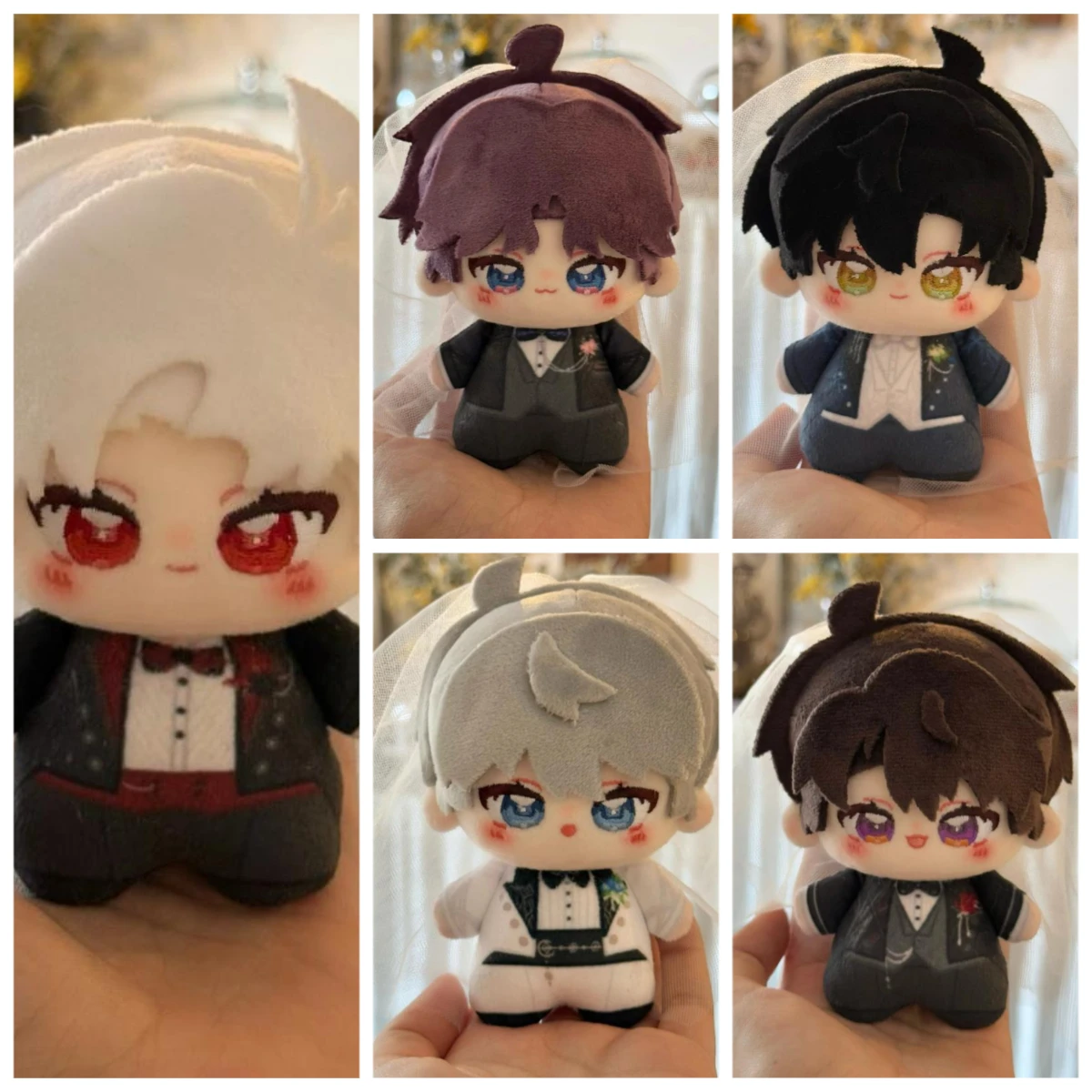 10cm Game Love and Deepspace Caleb Xavier Zayne Rafayel Sylus Cosplay Plush Doll Printed Mini Nunu Body Plushies Toy Pendant
10cm Game Love and Deepspace Caleb Xavier Zayne Rafayel Sylus Cosplay Plush Doll Printed Mini Nunu Body Plushies Toy Pendant