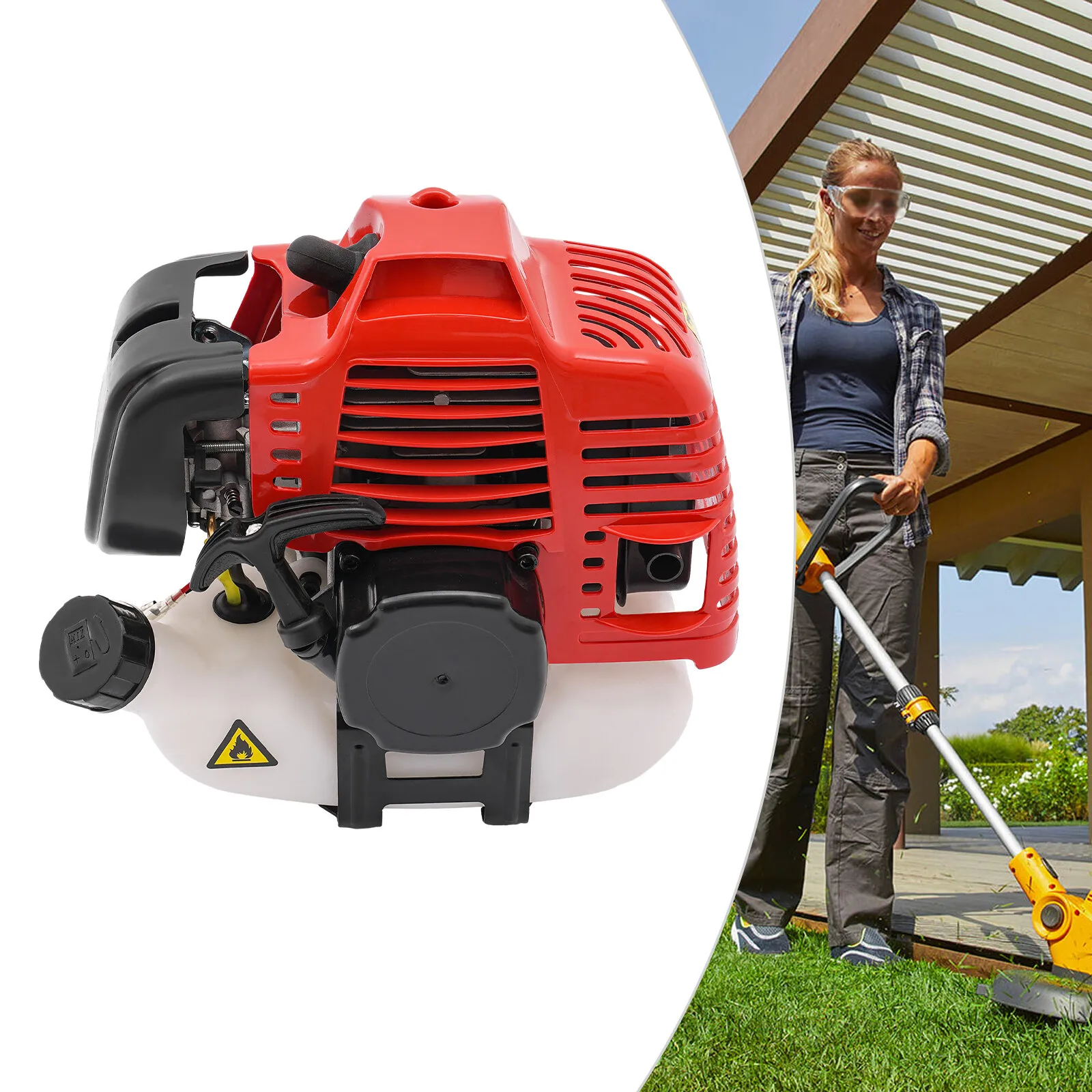 427cc 12L 2 Stroke 1250W 3HP Gasoline Engine For Industrial Agricultural Lawn Equipment High Power Efficiency
427cc 12L 2 Stroke 1250W 3HP Gasoline Engine For Industrial Agricultural Lawn Equipment High Power Efficiency