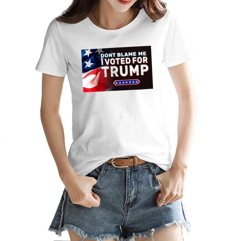Trump Women's Cotton Short Sleeve, Brand Loose Fit T-Shirt, Luxury Designer Top, Summer 2024 Mega Sale
Trump Women's Cotton Short Sleeve, Brand Loose Fit T-Shirt, Luxury Designer Top, Summer 2024 Mega Sale