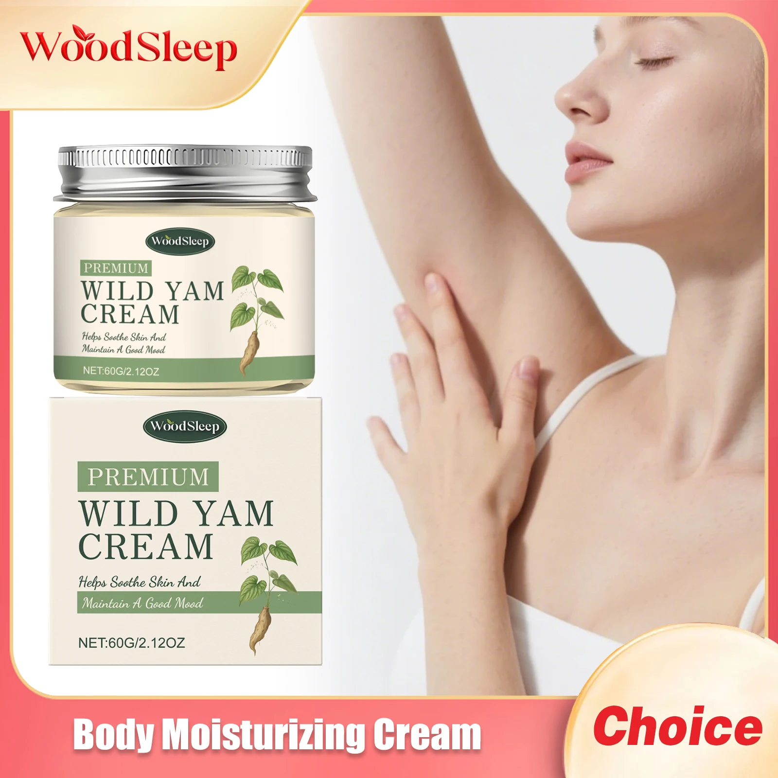 WOODSLEEP Body Care Cream Relieve Dryness Massage Epidermis Improve Roughness Enhance Elasticity Reduce Stress Body Sooth Cream
WOODSLEEP Body Care Cream Relieve Dryness Massage Epidermis Improve Roughness Enhance Elasticity Reduce Stress Body Sooth Cream
