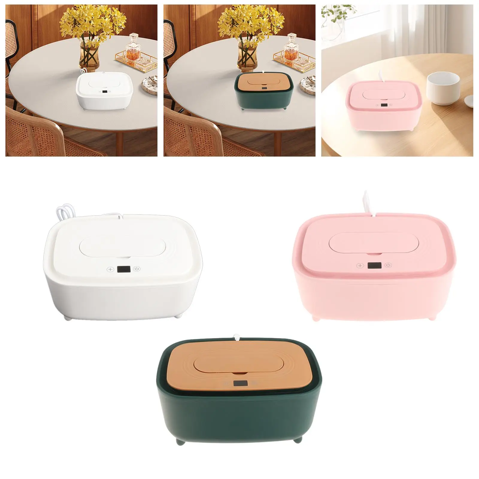 Портативный подогреватель для детских салфеток с цифровым дисплеем, бесшумный, большой емкости, для дома и путешествий
Портативный подогреватель для детских салфеток с цифровым дисплеем, бесшумный, большой емкости, для дома и путешествий