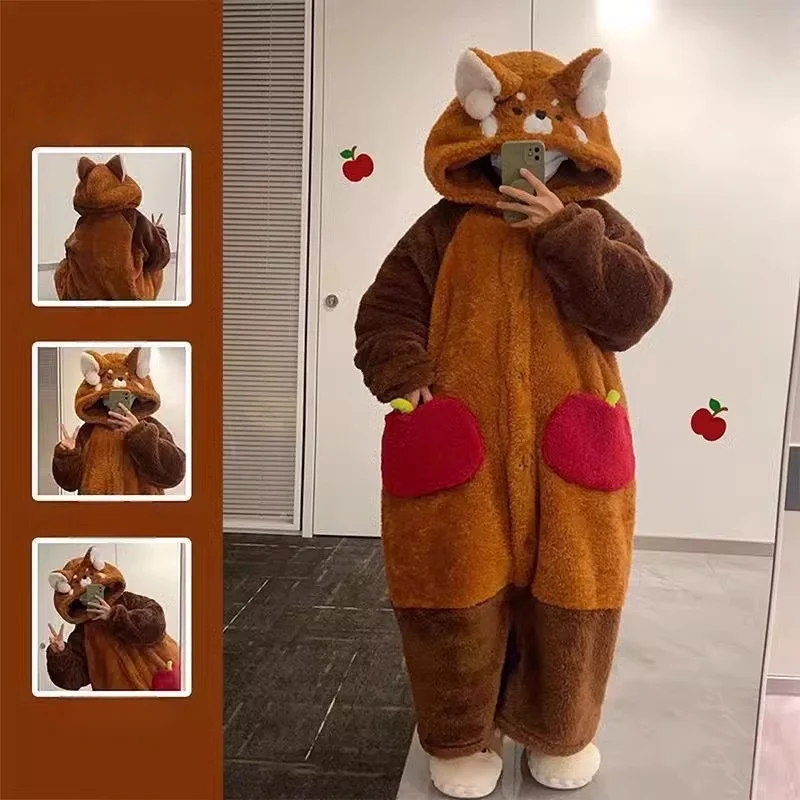 Женский милый халат из кораллового флиса с рисунком енота, зимний утолщенный теплый уютный пижамный комплект, домашняя одежда, домашняя одежда
Женский милый халат из кораллового флиса с рисунком енота, зимний утолщенный теплый уютный пижамный комплект, домашняя одежда, домашняя одежда