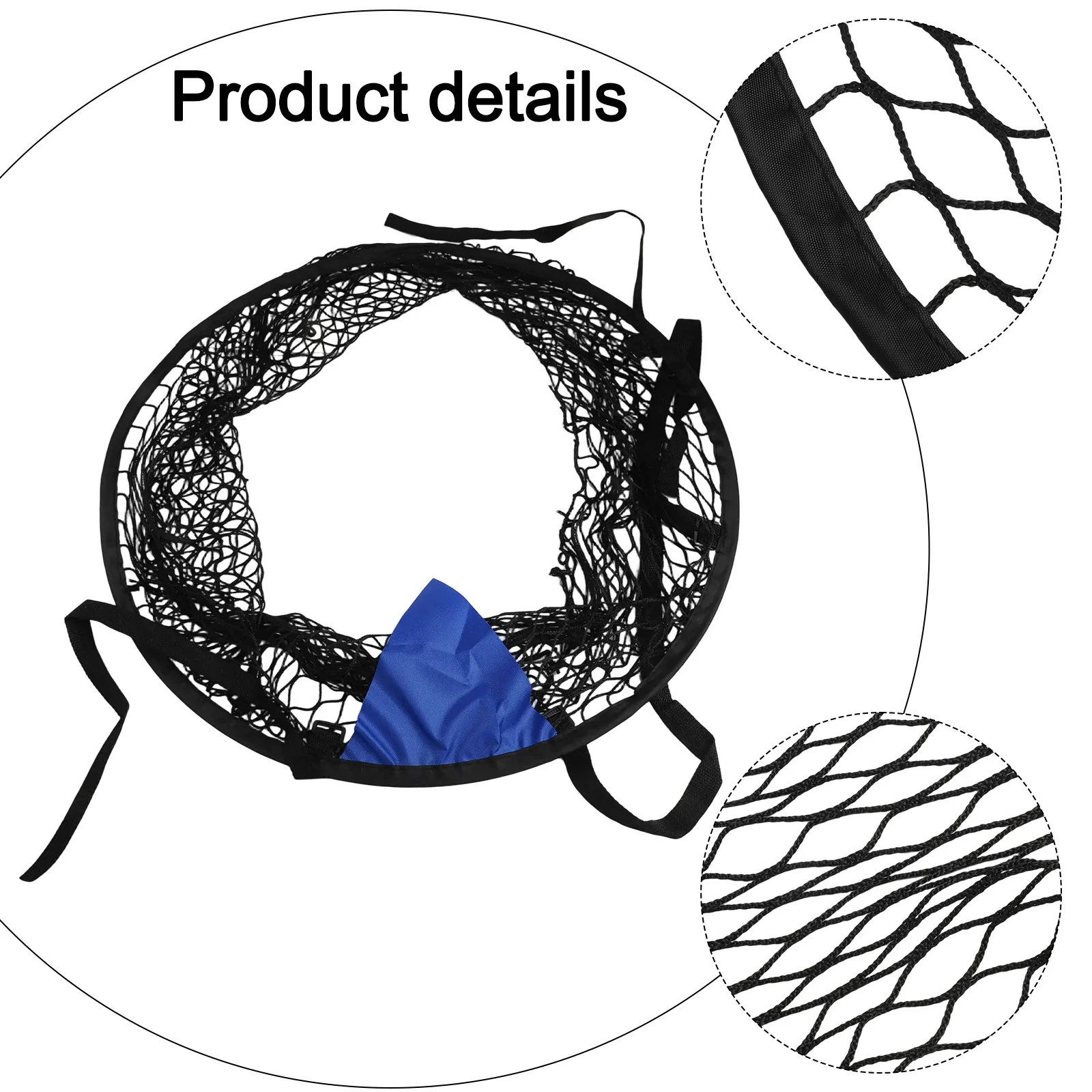 Прибл. Сетка для футбольных ворот диаметром 60 см, портативная сетка для футбольных ворот, аксессуар, складные регулируемые ремни для футбольных ворот
Прибл. Сетка для футбольных ворот диаметром 60 см, портативная сетка для футбольных ворот, аксессуар, складные регулируемые ремни для футбольных ворот