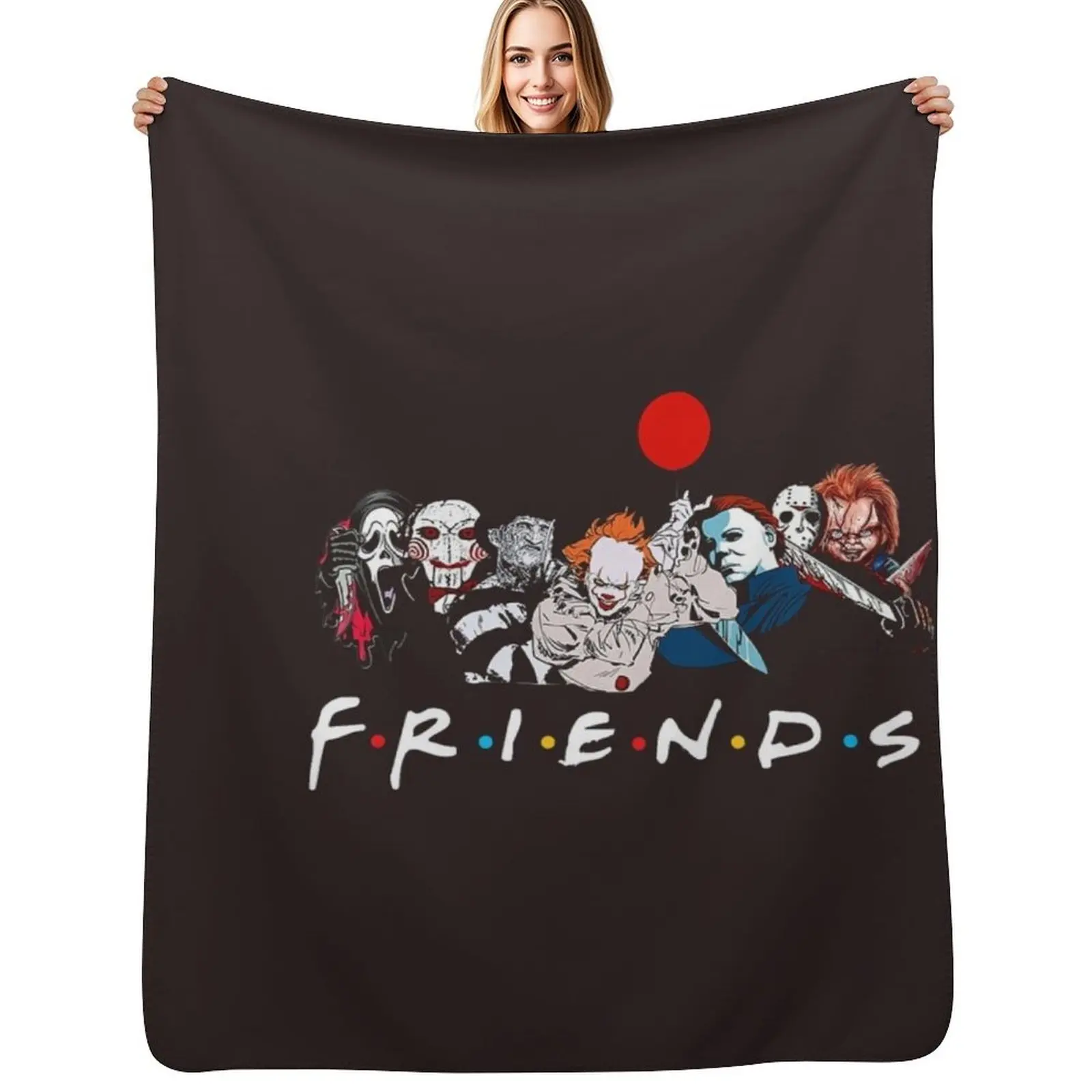 Scary Movie Characters Horror Halloween Throw Blanket Large Luxury Brand Decorative Sofa Fashion Sofas Blankets
Scary Movie Characters Horror Halloween Throw Blanket Large Luxury Brand Decorative Sofa Fashion Sofas Blankets