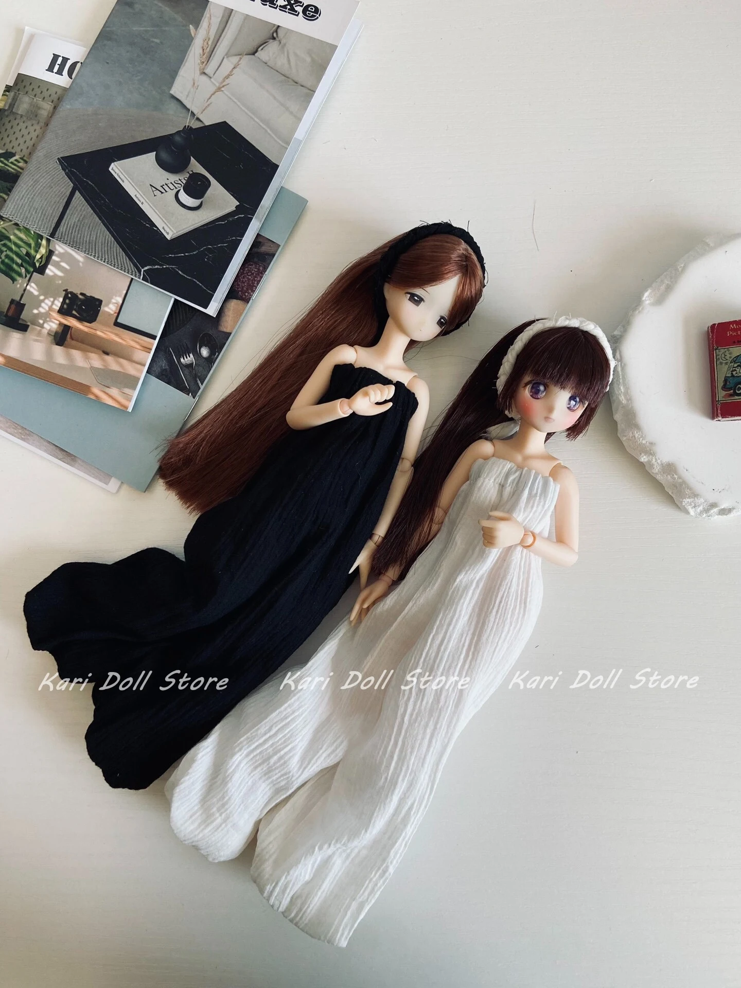 Kari Doll Clothes and skirts 2025 Minimalist black and white jumpsuit for Landazz Landoudou Doll
Kari Doll Clothes and skirts 2025 Minimalist black and white jumpsuit for Landazz Landoudou Doll