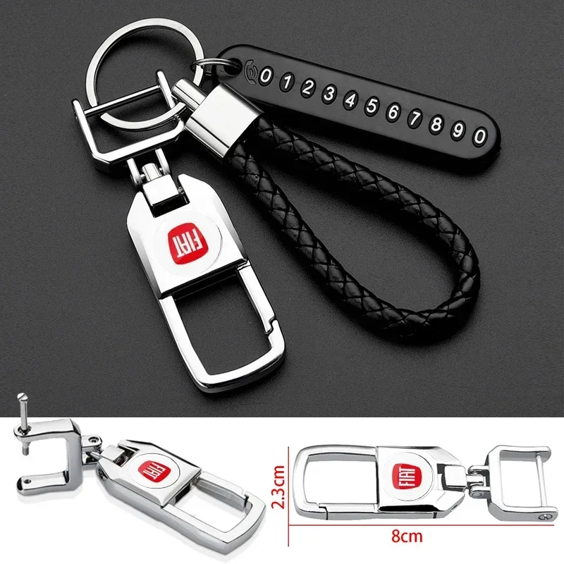 Car Metal Keychain 3D Emblem Key Ring Auto Accessories For Fiat 500 Ducato Pondo Punto Panda FR Abarth Doblo Stilo Bravo
Car Metal Keychain 3D Emblem Key Ring Auto Accessories For Fiat 500 Ducato Pondo Punto Panda FR Abarth Doblo Stilo Bravo