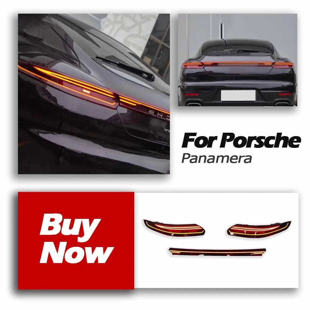 Задний фонарь через фонарь для Porsche Panamera 14-16, модифицированный динамический указатель поворота, центральный светильник, стоп-сигнал резервирования
Задний фонарь через фонарь для Porsche Panamera 14-16, модифицированный динамический указатель поворота, центральный светильник, стоп-сигнал резервирования