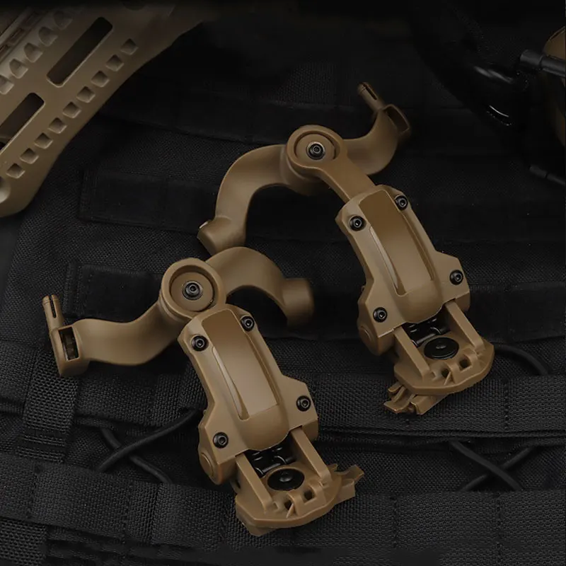 Helmet Rail Installation Kit Tactical Headset Mount Multi Angle Adjustable 360 Degree Rotate Hunting Sport Training Gear QG175S
Helmet Rail Installation Kit Tactical Headset Mount Multi Angle Adjustable 360 Degree Rotate Hunting Sport Training Gear QG175S