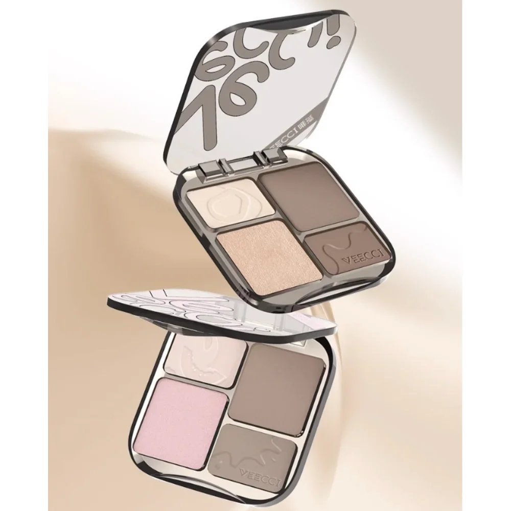 VEECCI Face Highlighter Contour Makeup Palette Long-Lasting Brighten Shimmer Matte Bronze Powder Nose Eye Shadow Makeup Cosmetic
VEECCI Face Highlighter Contour Makeup Palette Long-Lasting Brighten Shimmer Matte Bronze Powder Nose Eye Shadow Makeup Cosmetic