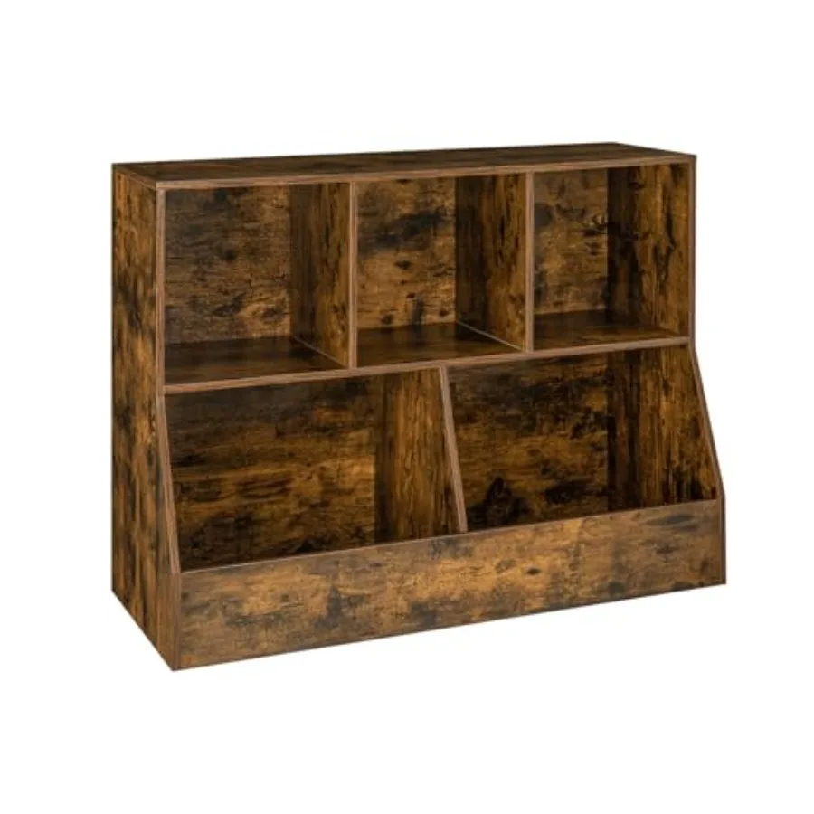 Toy Storage Organizer Bookshelf Wood Toy Storage Cabinet 5 Cubby Bookcase 39.4" L Toddler Book Shelf for Playroom Living Room N
Toy Storage Organizer Bookshelf Wood Toy Storage Cabinet 5 Cubby Bookcase 39.4" L Toddler Book Shelf for Playroom Living Room N