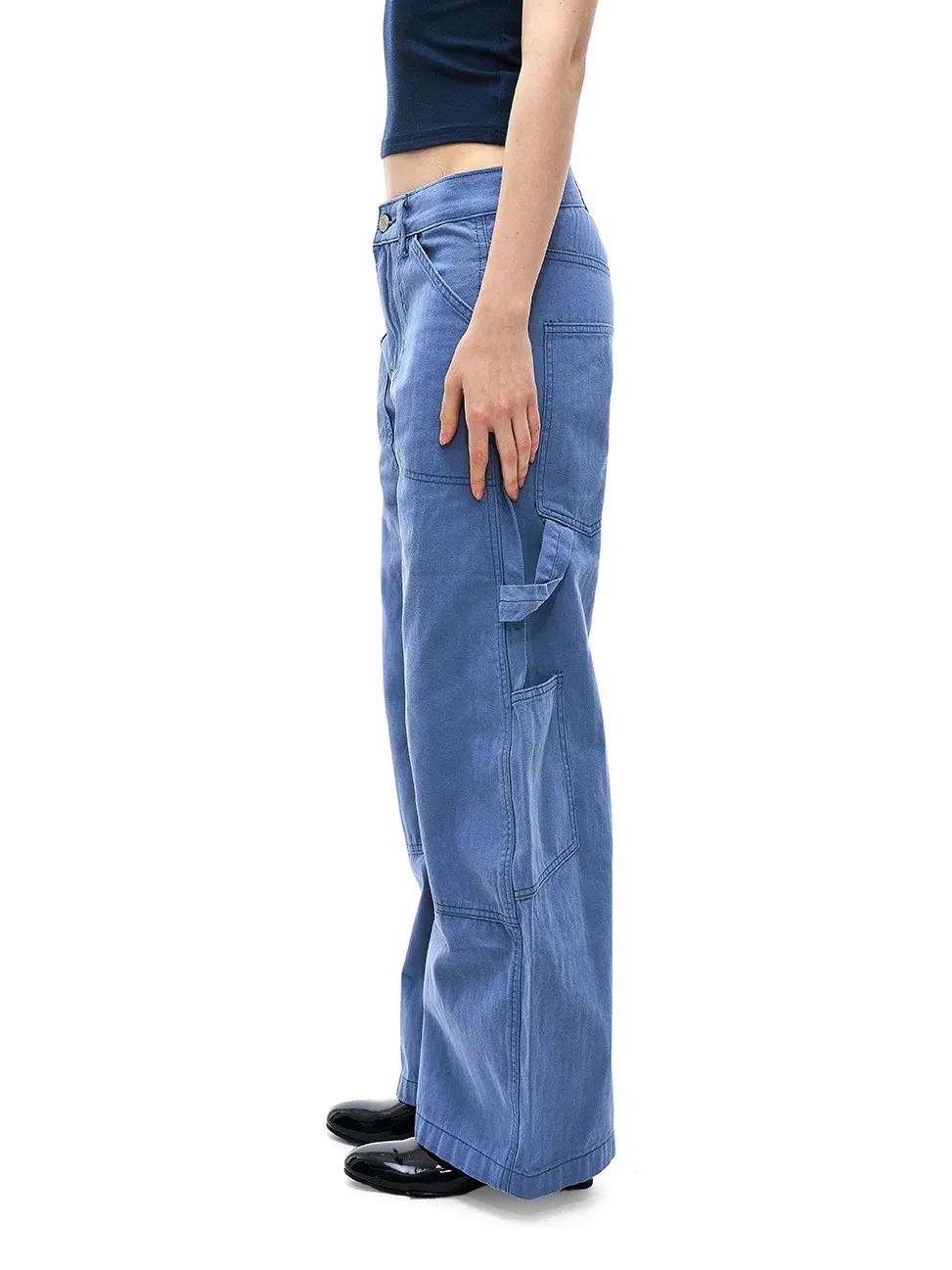 Women's Casual Wide Leg Banana Knife Pants Durable Comfortable Workwear Trousers That Don't Shrink after Long Wear
Women's Casual Wide Leg Banana Knife Pants Durable Comfortable Workwear Trousers That Don't Shrink after Long Wear