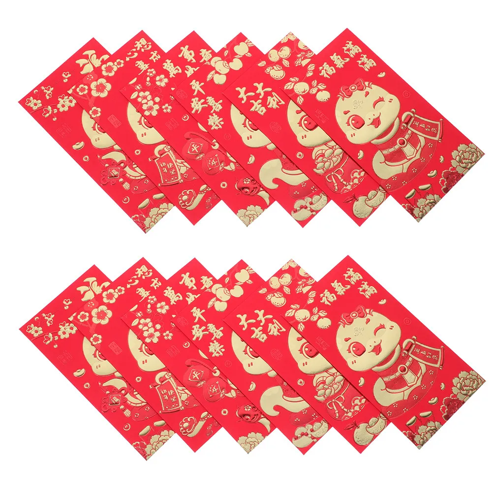 60Pcs Chinese Snake Year Red Envelopes Hong Bao Packets Adorable Cartoon Designs Easy Open Close Portable Cash Envelopes for New
60Pcs Chinese Snake Year Red Envelopes Hong Bao Packets Adorable Cartoon Designs Easy Open Close Portable Cash Envelopes for New