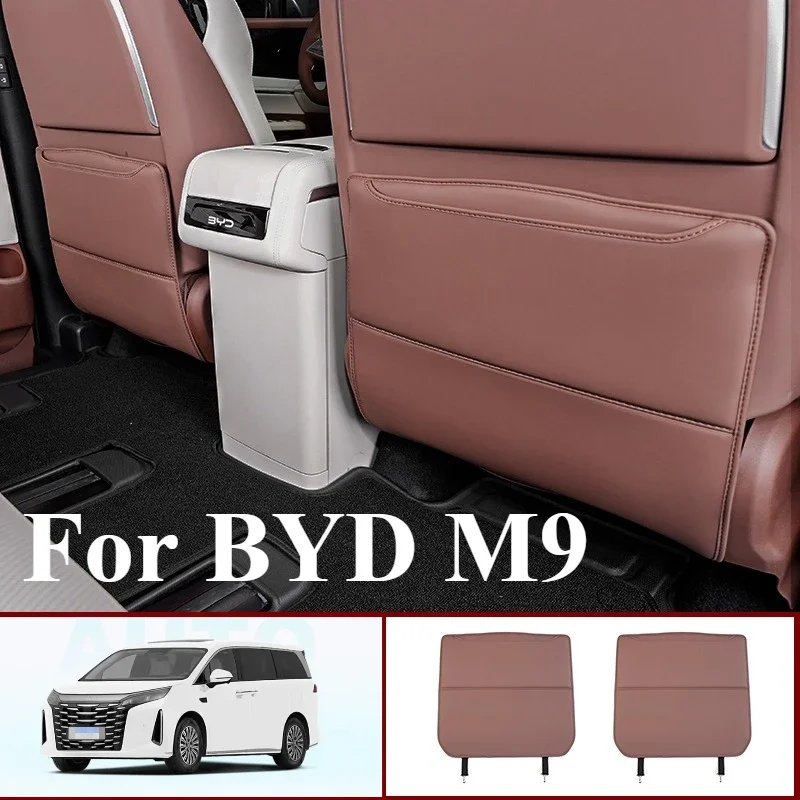 For BYD M9 Seat Anti-kick Pad Car Interior and The Second Row of Protective Pads for Rear Seats Are Changed Decorative
For BYD M9 Seat Anti-kick Pad Car Interior and The Second Row of Protective Pads for Rear Seats Are Changed Decorative