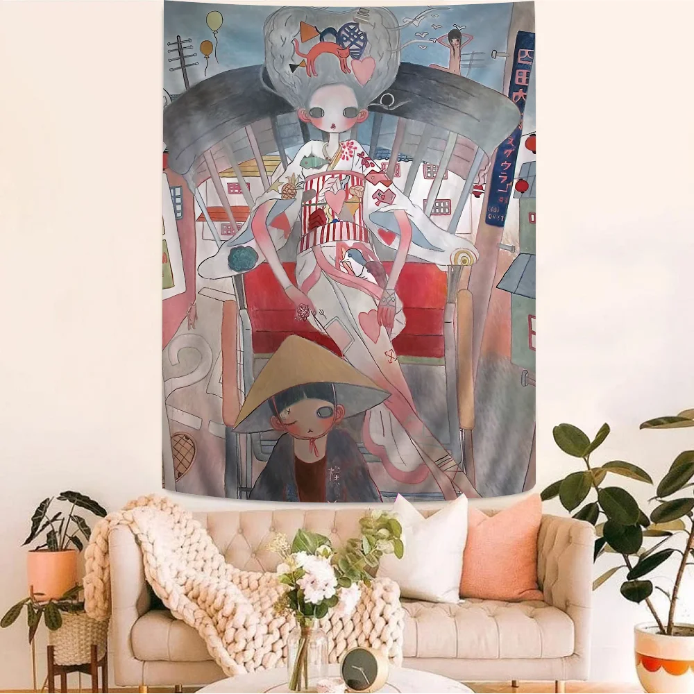 Aya Takano Printed Large Wall Tapestry Wall Hanging Decoration Household Decor Blanket
Aya Takano Printed Large Wall Tapestry Wall Hanging Decoration Household Decor Blanket