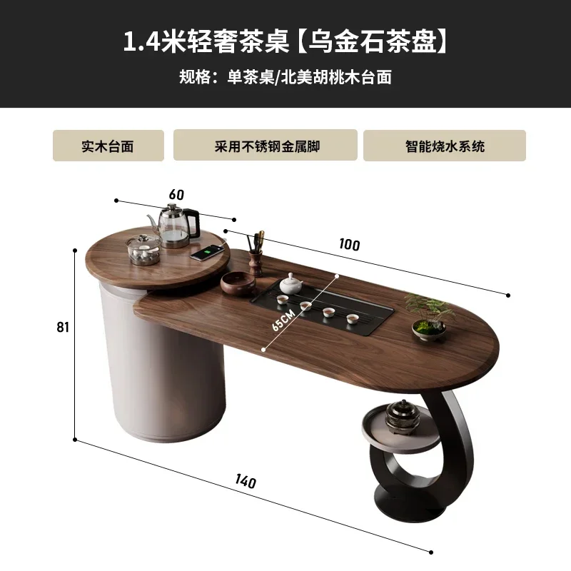 CZ-18 New Chinese Style North American Walnut Solid Wood Kung Fu Tea Table Home Dining Table and Chairs Set Furniture
CZ-18 New Chinese Style North American Walnut Solid Wood Kung Fu Tea Table Home Dining Table and Chairs Set Furniture