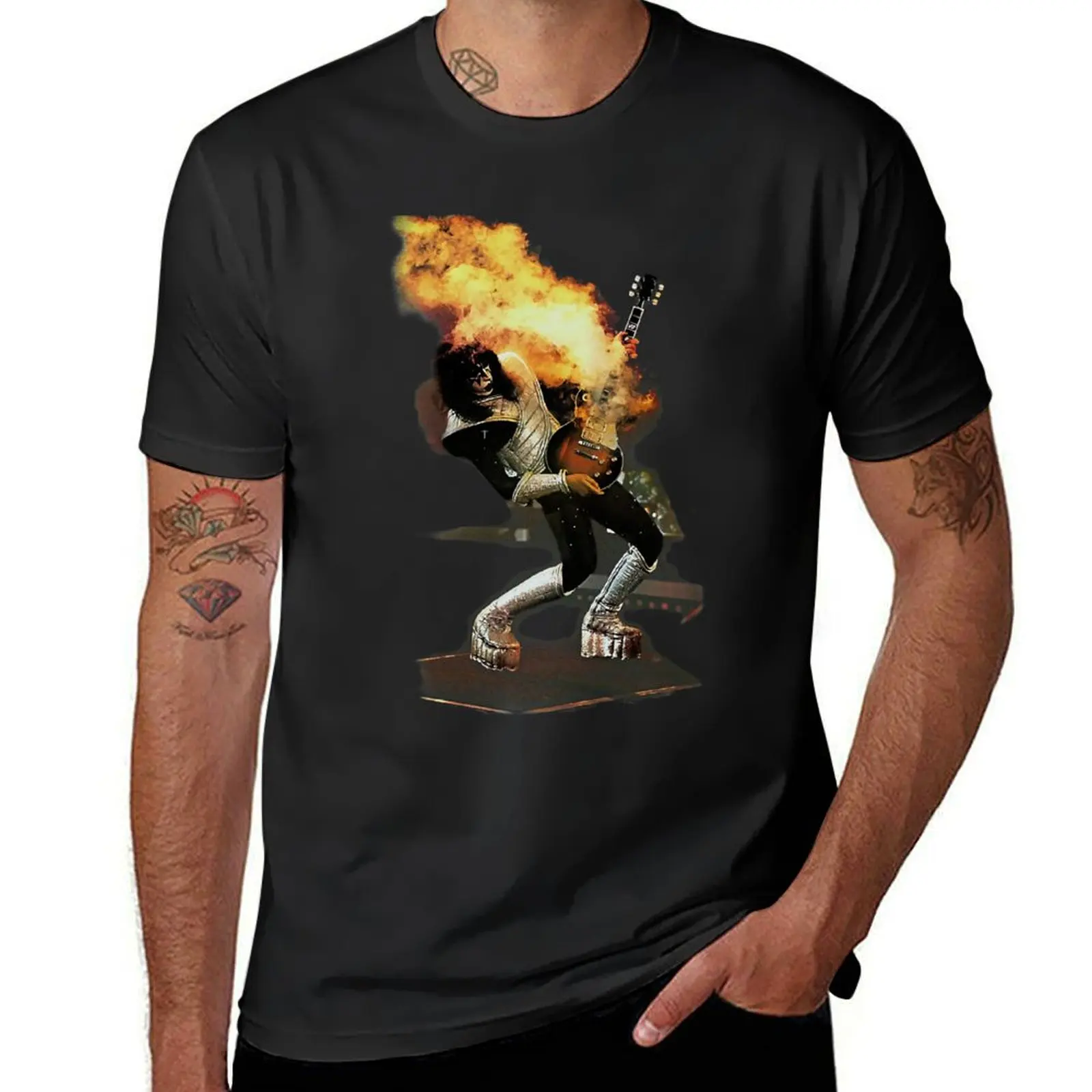 Aces Frehley Live Tee T-Shirt graphic tee shirt rapper graphic tees topping tee shirts for men
Aces Frehley Live Tee T-Shirt graphic tee shirt rapper graphic tees topping tee shirts for men