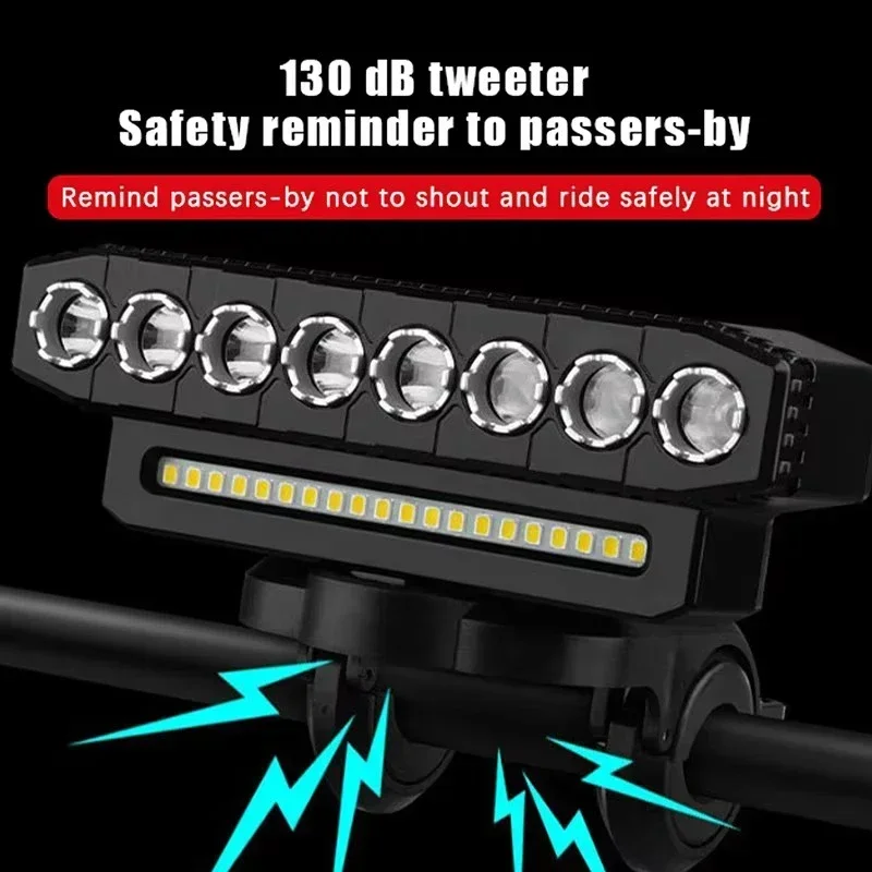 Bicycle Bells USB Rechargeable Bike Light Horn MTB Bicycle Head Lights MTB Road Cycling Bike Front Lamp for Bicycle
Bicycle Bells USB Rechargeable Bike Light Horn MTB Bicycle Head Lights MTB Road Cycling Bike Front Lamp for Bicycle
