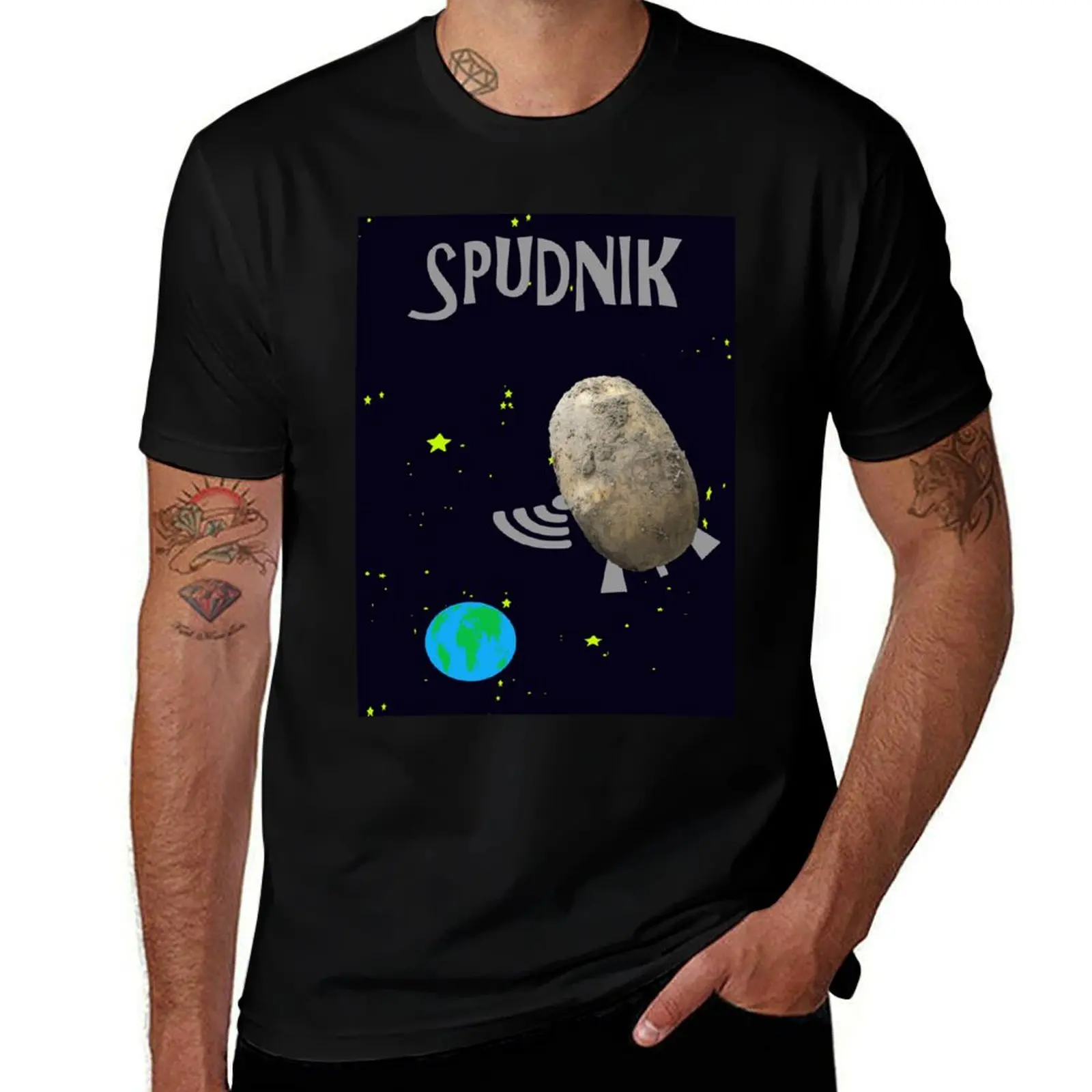 Bad pun - spudnik T-Shirt man t shirt cotton high quality man t shirt heavy cotton T-Shirt
Bad pun - spudnik T-Shirt man t shirt cotton high quality man t shirt heavy cotton T-Shirt