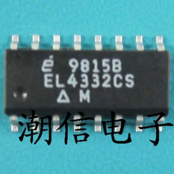 Free shipping EL4332CS EL4332CSZSOP-16 10PCS
Free shipping EL4332CS EL4332CSZSOP-16 10PCS