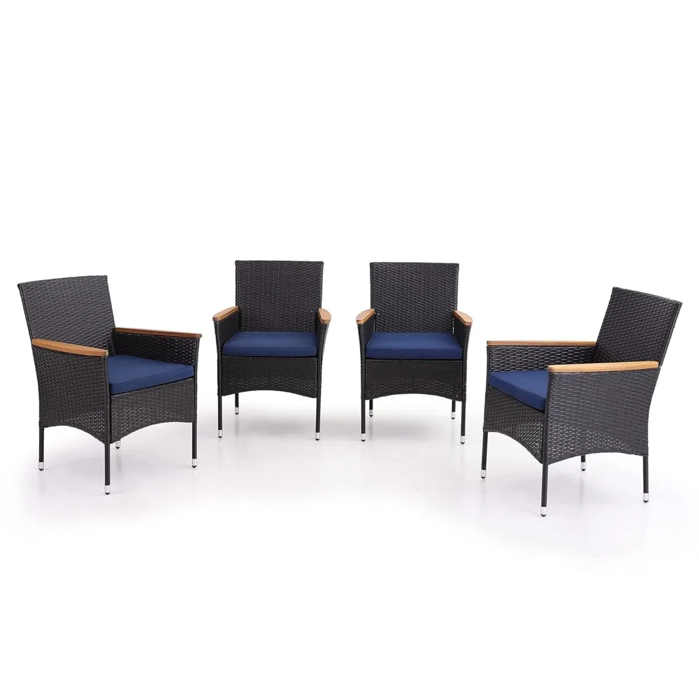35" Rattan Patio Dining Chairs, Perfect for Backyard Bistro Table Outdoor Furniture Garden Table with Umbrella, Customized
35" Rattan Patio Dining Chairs, Perfect for Backyard Bistro Table Outdoor Furniture Garden Table with Umbrella, Customized