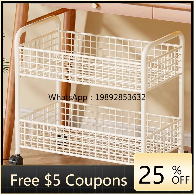 LYY Under Desk Storage Rack Movable Book Simple Storage Trolley Beside Desk Student Home Layered Storage Artifact
LYY Under Desk Storage Rack Movable Book Simple Storage Trolley Beside Desk Student Home Layered Storage Artifact