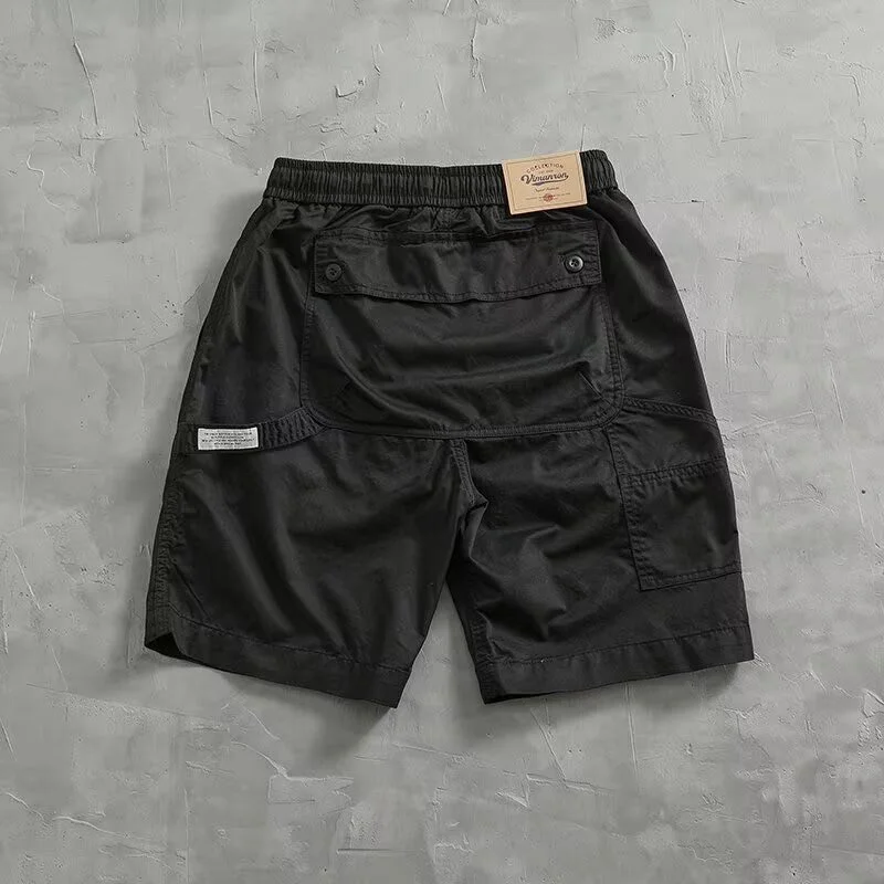 Loose Breathable Men's Workwear Shorts Multi-Pocket Casual Pants Youth High Street Trend Summer Straight Leg Elastic Waist
Loose Breathable Men's Workwear Shorts Multi-Pocket Casual Pants Youth High Street Trend Summer Straight Leg Elastic Waist