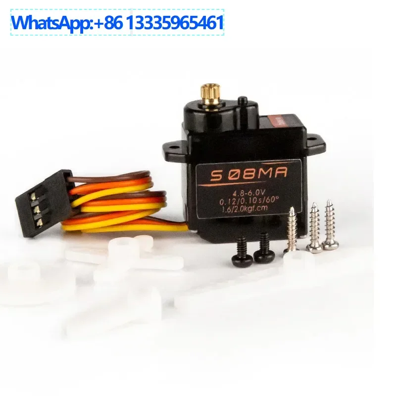 Bcato miniature model aircraft remote control drone fixed wing S08MA metal simulation 12g servo
Bcato miniature model aircraft remote control drone fixed wing S08MA metal simulation 12g servo