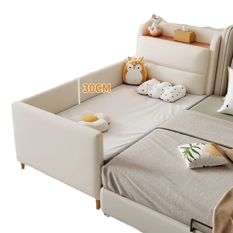 Children's Spliced Bed Solid Wood Spliced Bed Widen Storage Boy and Girl Solid Wood Spliced Bed
Children's Spliced Bed Solid Wood Spliced Bed Widen Storage Boy and Girl Solid Wood Spliced Bed