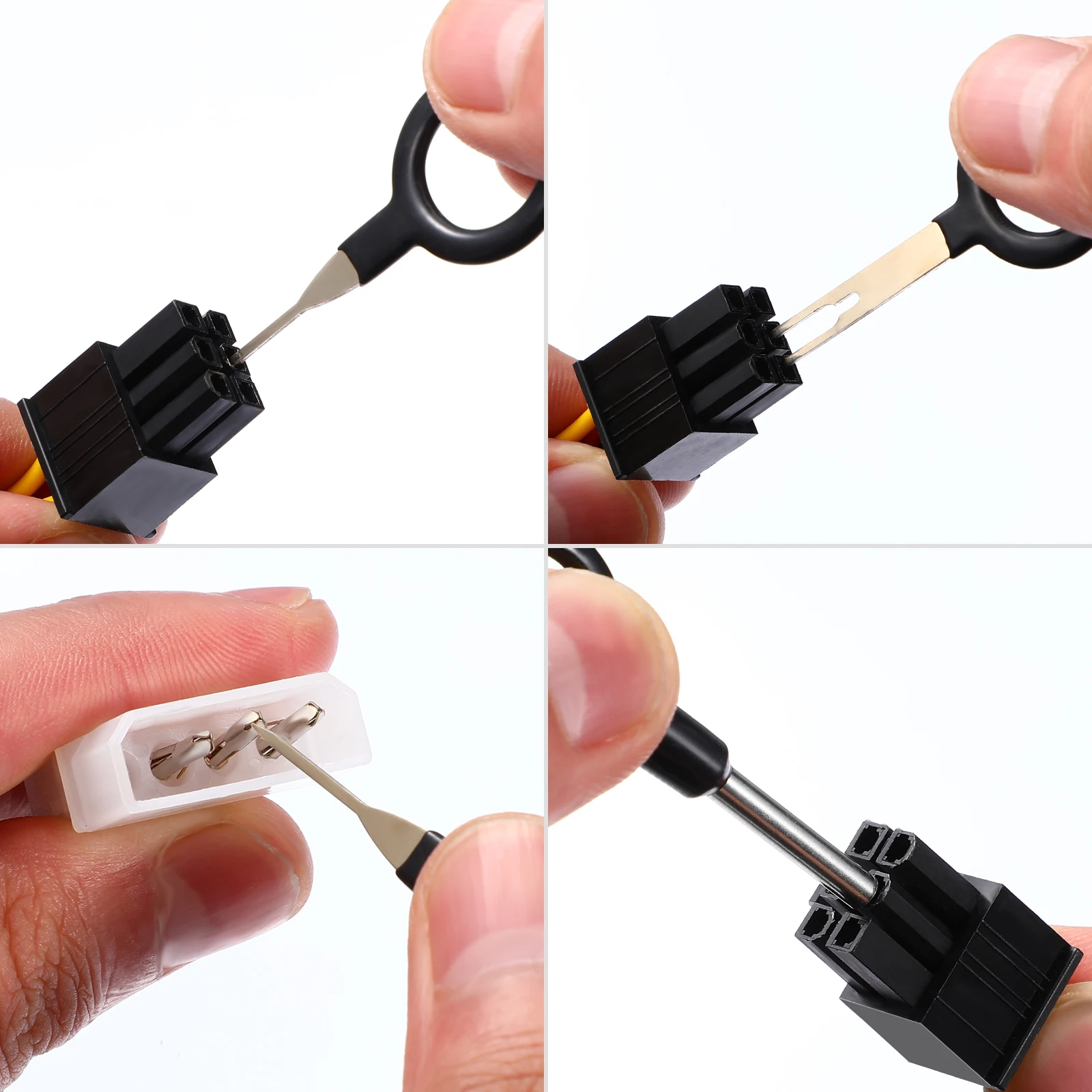 76pcs Wire Harness Removal Tool Pin Extractor Terminal Ejector Kit Automotive Tools Connector Pin Removal Professional Plastic
76pcs Wire Harness Removal Tool Pin Extractor Terminal Ejector Kit Automotive Tools Connector Pin Removal Professional Plastic