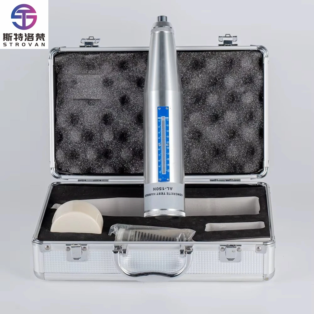 Portable Concrete Test Hammer Rebound Hammer Concrete Strength Testing Equipment For Building Structure Inspection
Portable Concrete Test Hammer Rebound Hammer Concrete Strength Testing Equipment For Building Structure Inspection