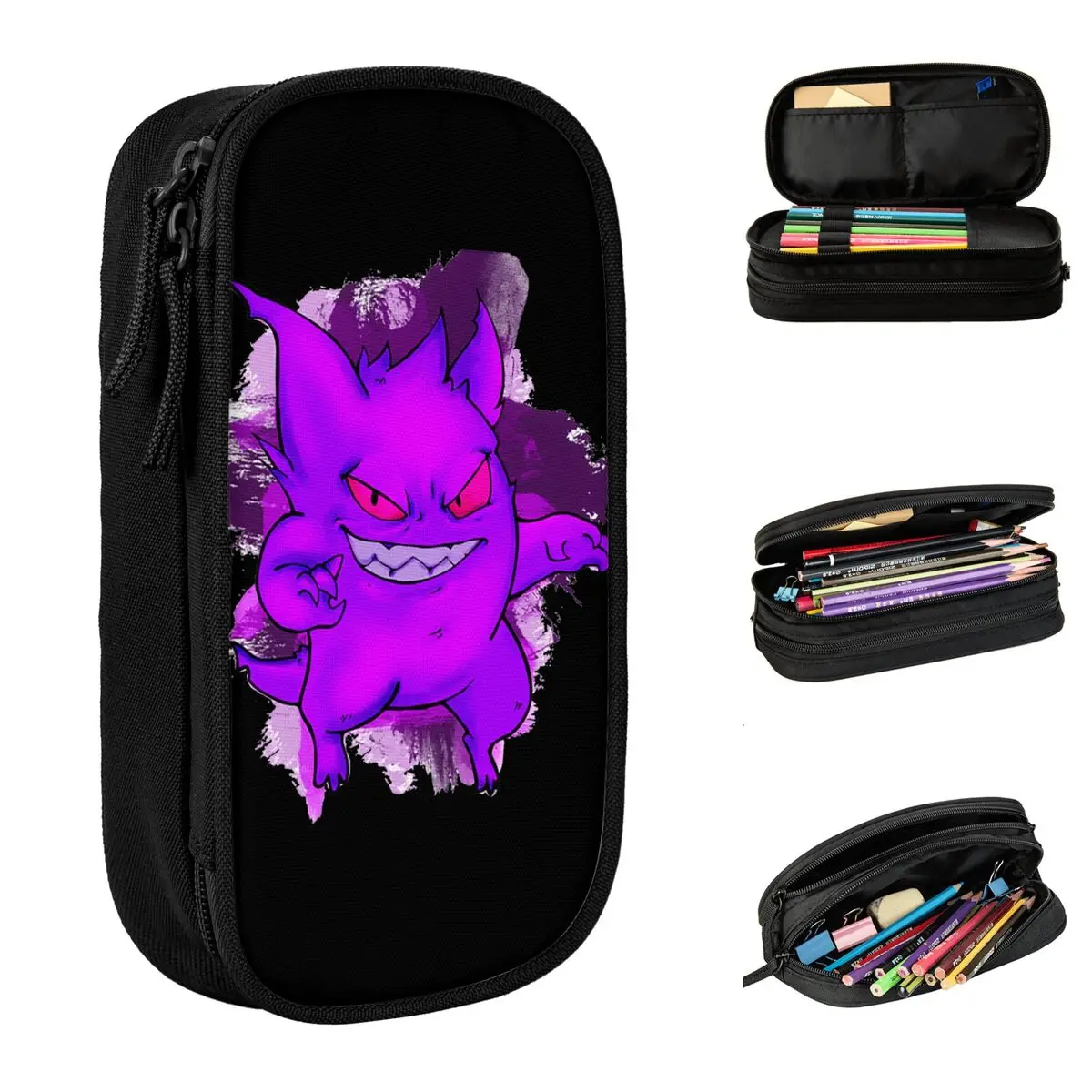 Gengar Pencil Case Fun Ghost Kaiju Japan Style Pokemon Pen Holder Bag Kids Large Storage School Supplies Gifts Pencilcases
Gengar Pencil Case Fun Ghost Kaiju Japan Style Pokemon Pen Holder Bag Kids Large Storage School Supplies Gifts Pencilcases