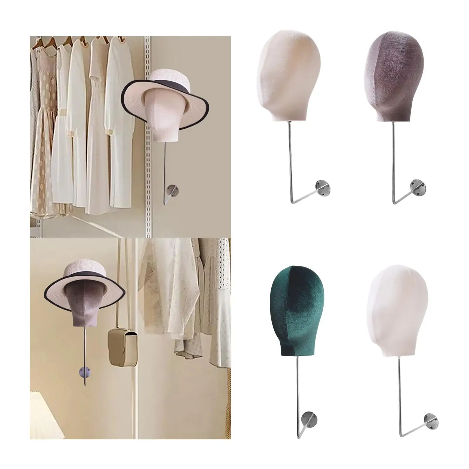 Manikin Head Hat Head Display Storage Rack Wall Mounted for Hairdresser Training Home Salon and Travel Making Styling
Manikin Head Hat Head Display Storage Rack Wall Mounted for Hairdresser Training Home Salon and Travel Making Styling