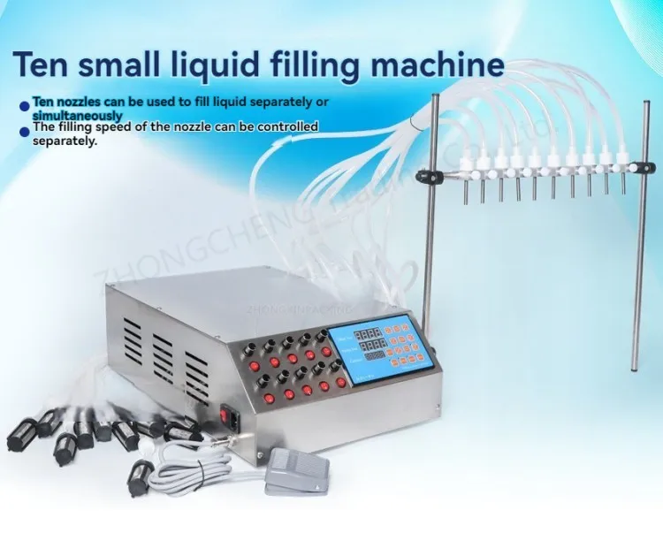 Машина для наполнения перистальтического насоса с одной головкой, 0,5-50 мл, машина для количественного наполнения жидкостью, полуавтоматическая дозирующая машина
Машина для наполнения перистальтического насоса с одной головкой, 0,5-50 мл, машина для количественного наполнения жидкостью, полуавтоматическая дозирующая машина