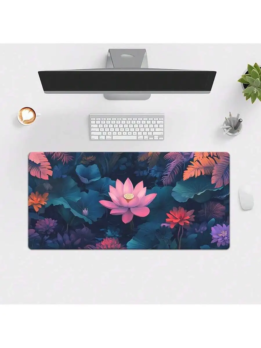 Lotus Flower Design Large Mouse Pad For Office Gaming Computer Desk
Lotus Flower Design Large Mouse Pad For Office Gaming Computer Desk