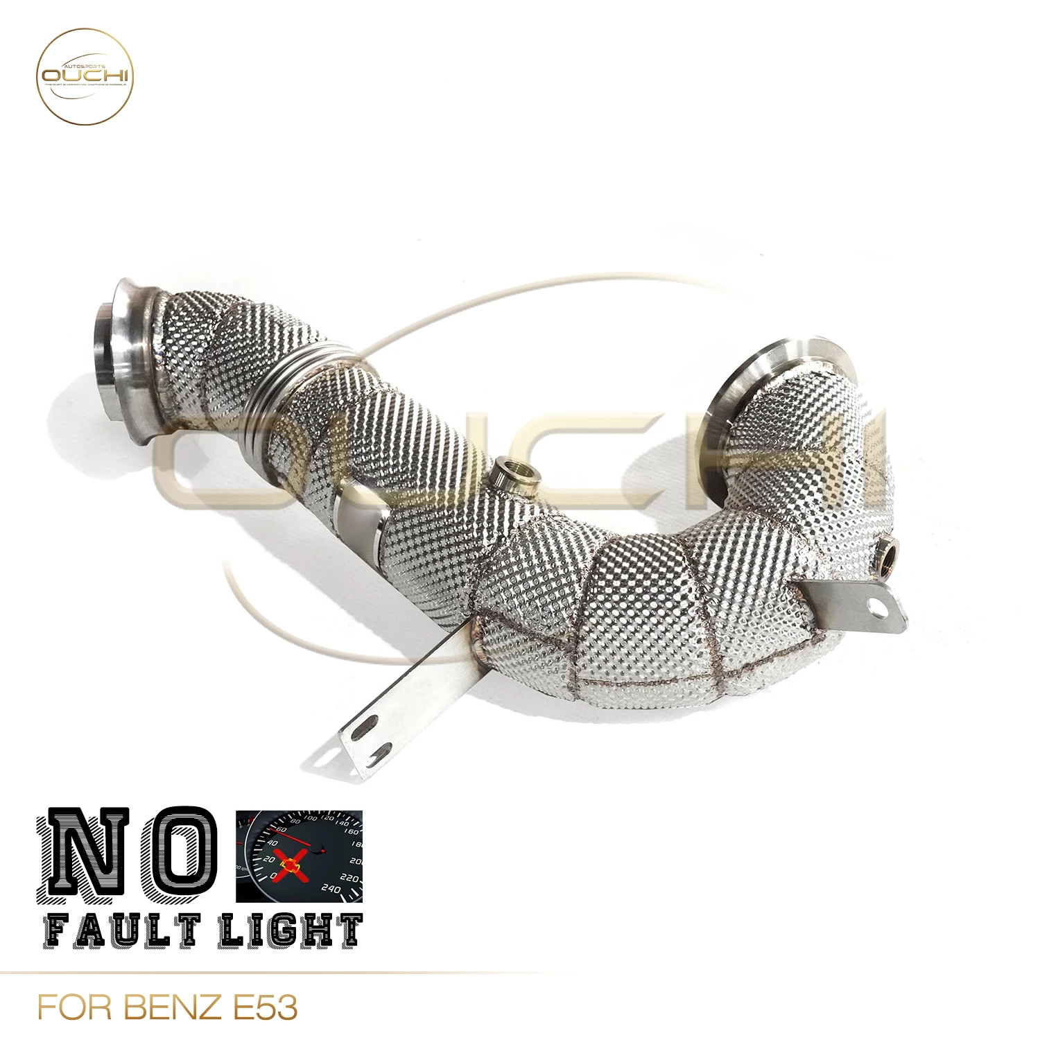 OUCHI Trouble-free Light High Preformance Straight-through Stainless Steel Downpipe For Mercedes Benz e53 With Heat Shield
OUCHI Trouble-free Light High Preformance Straight-through Stainless Steel Downpipe For Mercedes Benz e53 With Heat Shield