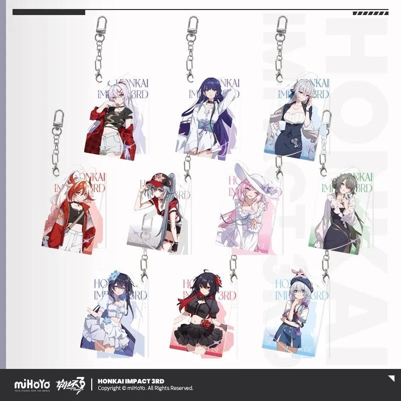 Pre Sale miHoYo Official Honkai Impact 3 Leisurely Summer Series Fifth Edition Acrylic Pendant Elysia Kiana Cosplay Anime Gifts
Pre Sale miHoYo Official Honkai Impact 3 Leisurely Summer Series Fifth Edition Acrylic Pendant Elysia Kiana Cosplay Anime Gifts