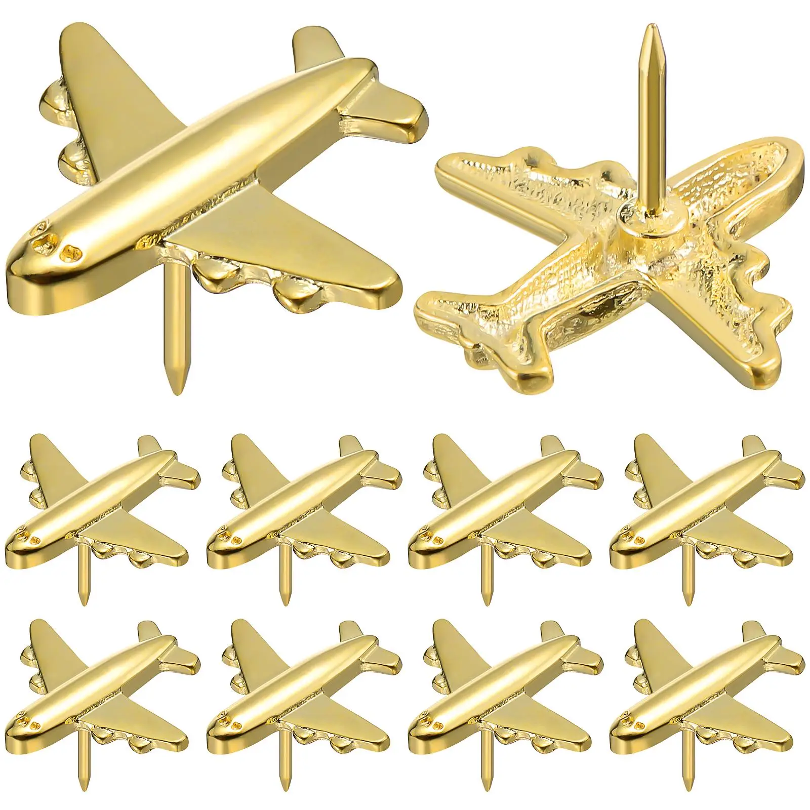 24 Pcs Thumbtack Airpl Push Tacks Thumbtacks Decorate Cute Pin Metal Steel Needle
24 Pcs Thumbtack Airpl Push Tacks Thumbtacks Decorate Cute Pin Metal Steel Needle